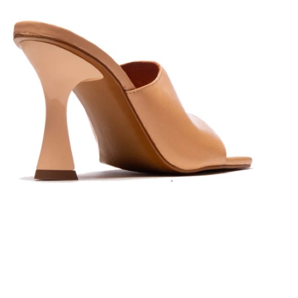 L’Intervalle Cythera heels nude leather - Picture 4 of 5